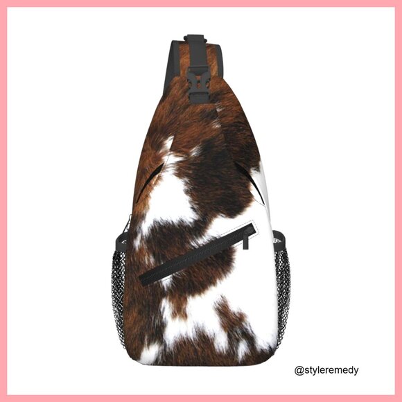 Polyester Sling Bag Crossbody Backpack Adjustable Strap Casual Daypack main image 5